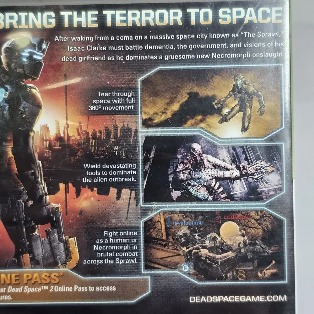 Dead Space 2 Platinum Hits Xbox 360 2 Disc Game No Manual Tested Working